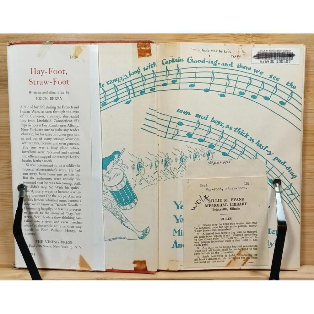 Hay-Foot, Straw-Foot by Erick Berry - Vintage Children's Book‎ - Picture 2 of 16